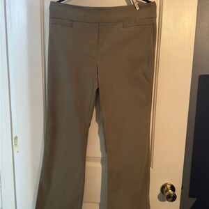 Rekucci Women’s Khaki Flared Pants - size 12P